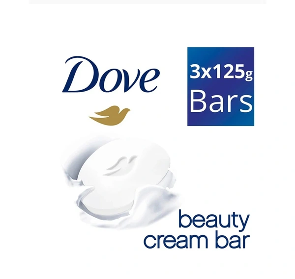 Dove Beauty Bathing Soap 3×125g Pack Of 3 
