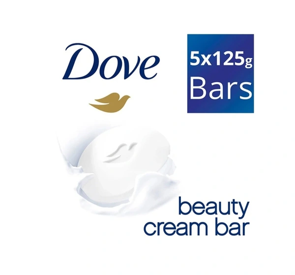 Dove Beauty Bathing Soap 5×125g Buy 4 Get 1 Free 