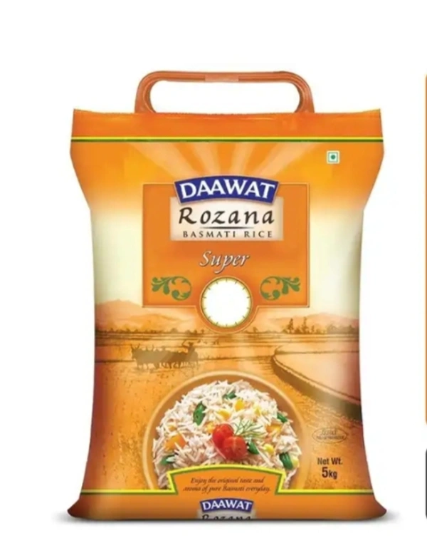 Daawat Rozana Super Basmati Rice, 5kg