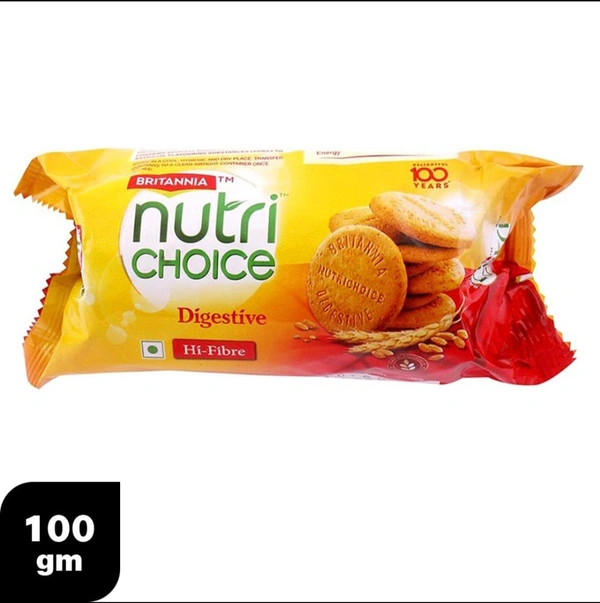 Britannia NutriChoice Hi-Fibre Digestive Biscuits 100 g