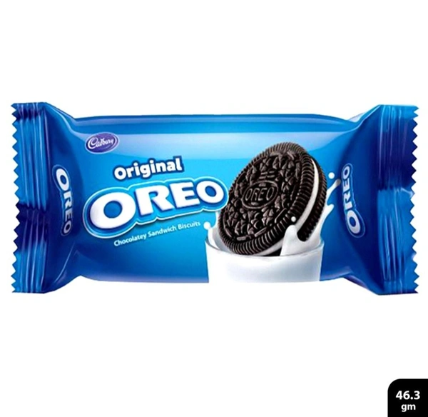 Cadbury Oreo Original Vanilla Cream Biscuits 46.3 g