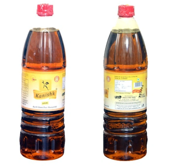 Kanishk Kachi Ghani Mustard Oil 1 L 