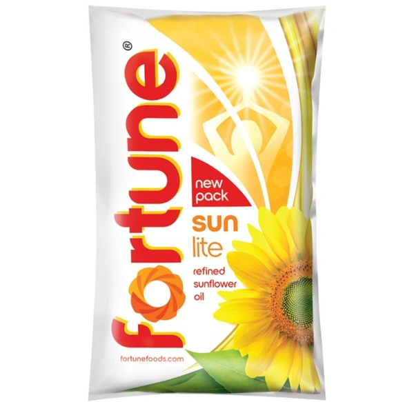 Fortune Sunlite Refined Sunflower Oil 1 L