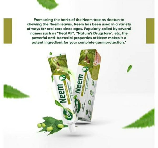 Dabur Herbal Neem Toothpaste - 200g