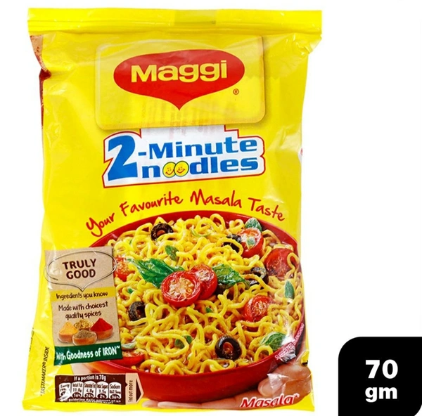 Maggi 2-Minute Masala Instant Noodles - 70g