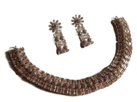 Jewelo American Diamond Necklace Set