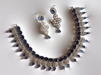 Jewelo American Diamond Necklace Set - ALL