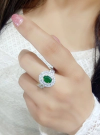 Jewelo American Diamond Ring