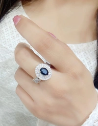 Jewelo American Diamond Ring