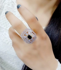 Jewelo American Diamond Ring