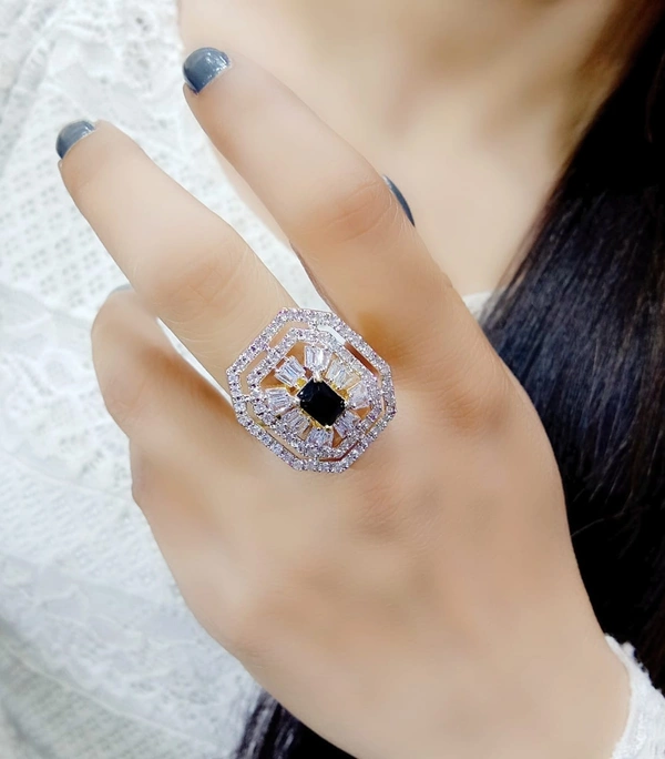 Jewelo American Diamond Ring