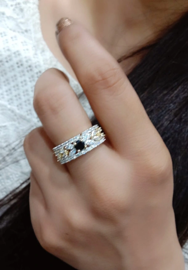 Jewelo American Diamond Ring
