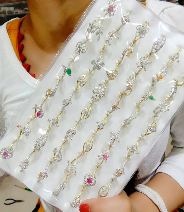 Jewelo American Diamond Ring Combo