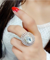 Jewelo American Diamond Ring