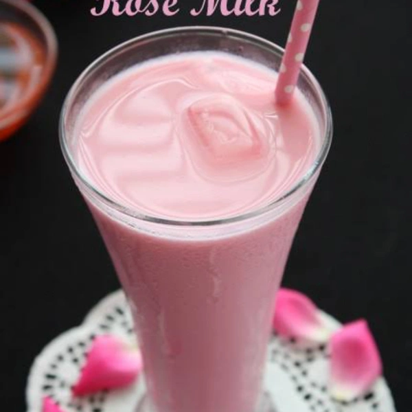 Rose Milk Cold drink