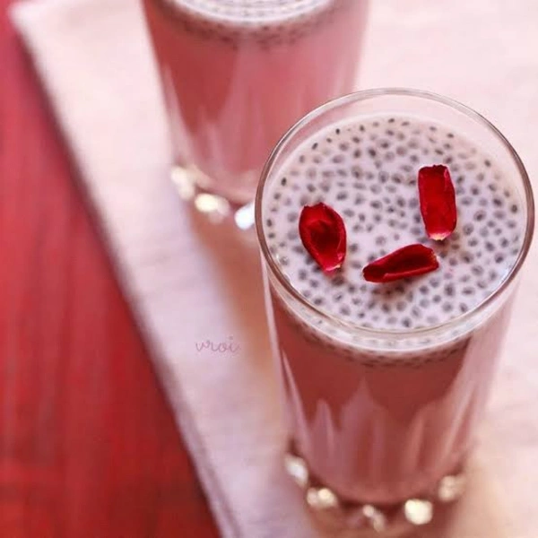 Rose Milk Cold drink