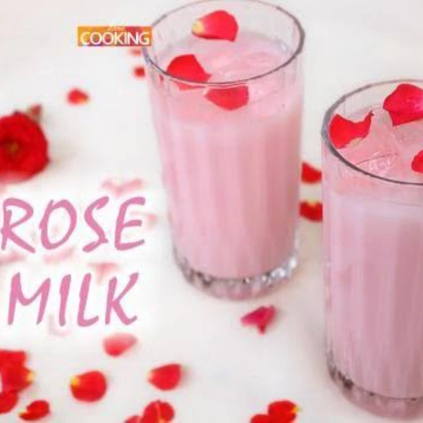 Rose Milk Cold drink