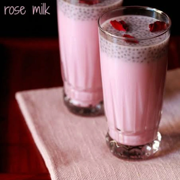 Rose Milk Cold drink