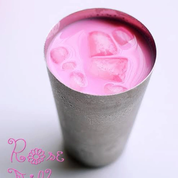 Rose Milk Cold drink