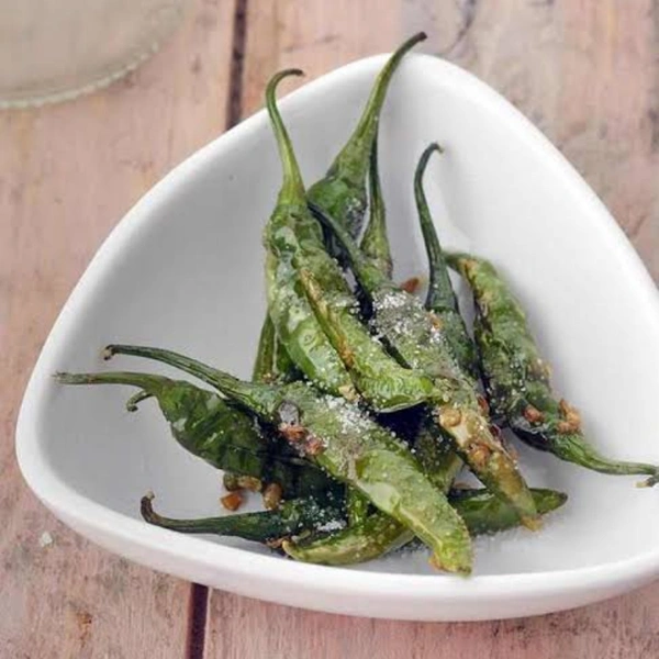 Fry Green Chilli - 6 Pcs