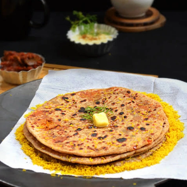 Sev Masala Paratha