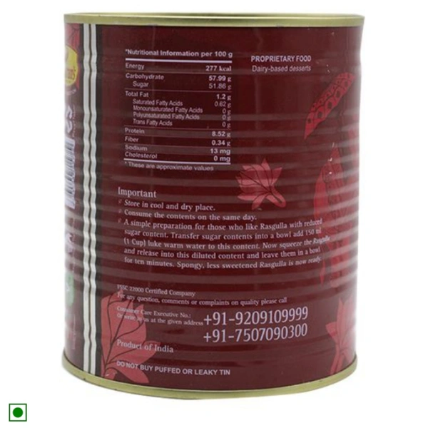 Rasgulla - 1 kg