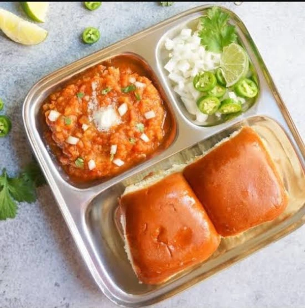 सादा पावभाजी