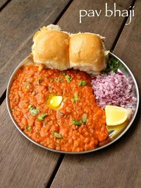 सादा पावभाजी