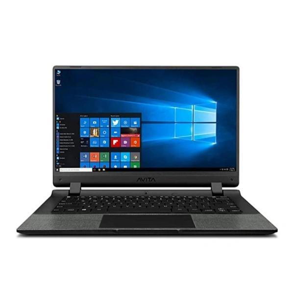 Laptop 14-inch/35.56 cm(Intel Celeron-N4020/4GB/128GB SSD/Windows 10 Home/FHD/Integrated Graphics), Concrete Grey - Mat black, 14 inch