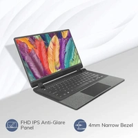 Laptop 14-inch/35.56 cm(Intel Celeron-N4020/4GB/128GB SSD/Windows 10 Home/FHD/Integrated Graphics), Concrete Grey - Mat black, 14 inch