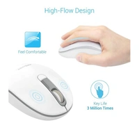 Mouse Gray Portronics POR-015 Toad 11 Wireless Mouse with 2.4GHz Technology - Gray