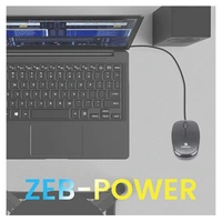 Zebronics Zeb Power Wired Mouse - BLACK