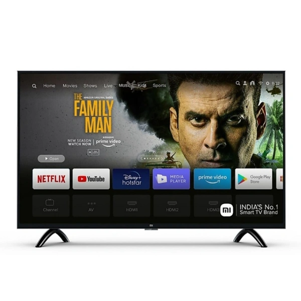 Mi HD Led Tv 32.inch(Android Smart Tv) (Free Shipping.)  - Black, 32 inch