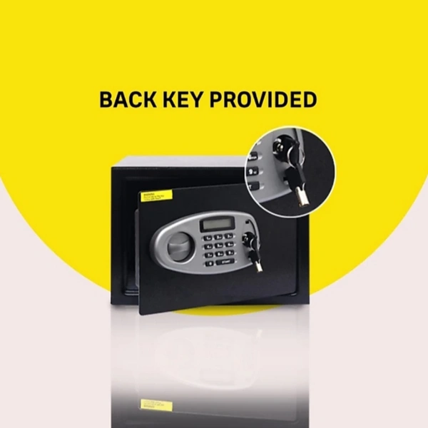 DIGITAL LOCKER (Safe With Pin Code Access) Safe Locker /Digital Key Lock - black, width-31//hight-20//Dept-20//weight-6kg