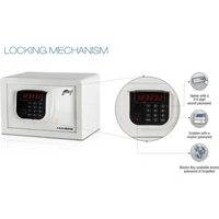 DIGITAL LOCKER (Safe Godrej Digital Locker./With Pin Code Access) Safe Locker /Digital Key Lock - white, width-30//hight-20//Dept-20//weight-6.5kg.