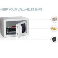 DIGITAL LOCKER (Safe Godrej Digital Locker./With Pin Code Access) Safe Locker /Digital Key Lock - white, width-30//hight-20//Dept-20//weight-6.5kg.