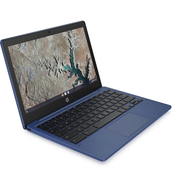 HP CHROMEBOOK Laptop //4gb/64gb Emmc Storage//Crome OS/11.6 Inch - Indigo Blue, 11.6