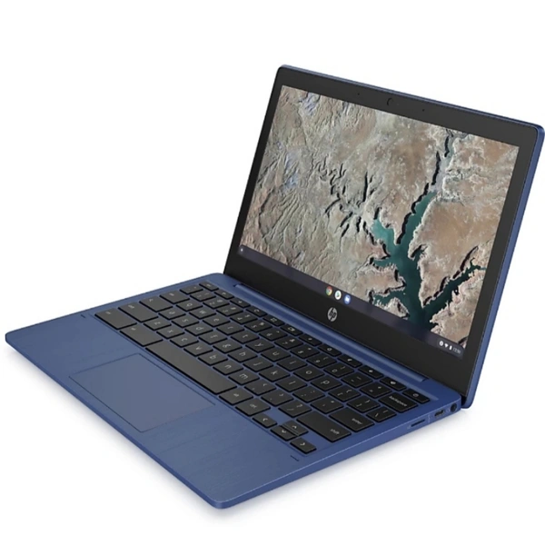 HP CHROMEBOOK Laptop //4gb/64gb Emmc Storage//Crome OS/11.6 Inch - Indigo Blue, 11.6