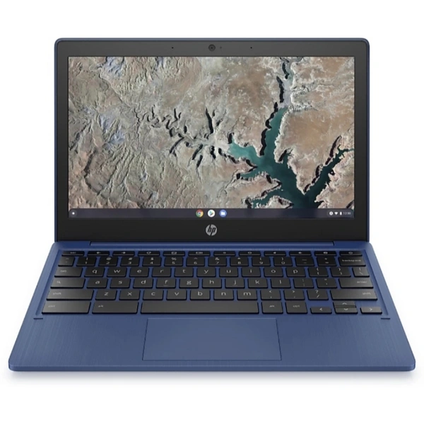 HP CHROMEBOOK Laptop //4gb/64gb Emmc Storage//Crome OS/11.6 Inch - Indigo Blue, 11.6