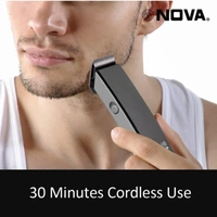 Nova NHT 1046/00(30 Munite Trimmer For Man,, Black - Black
