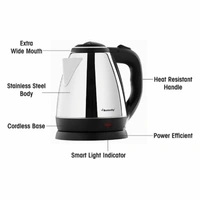 Electric Cattle (1.5 L) Black - Black, 1 Ltr