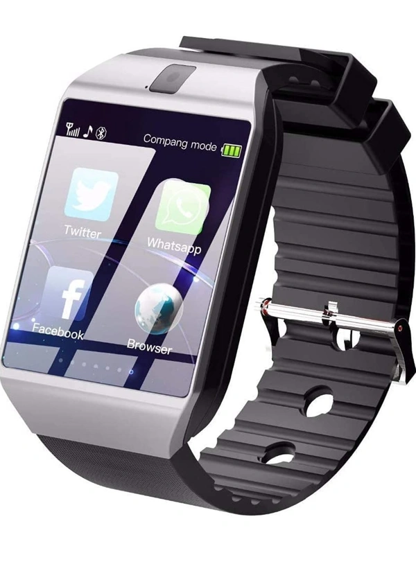 Calling Smart Watch- Black (Compatible with Android and Smartphones_Wireless)38%off - Black, Free size