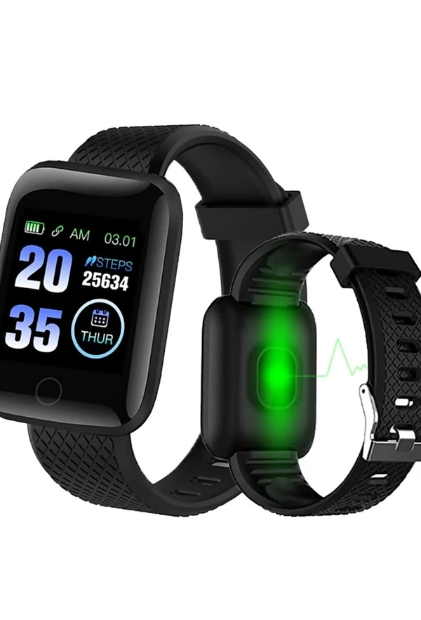 Smart Watch More Elegant And More Features - Black, Free Size