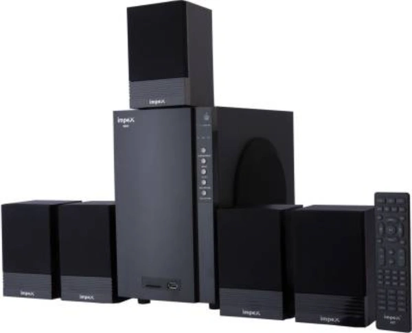 IMPEX BRIO Portable Home Theatre  (Black, 5.1 Channel - BLACK