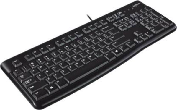Rs-599/- Logitech K120 Wired USB Desktop Keyboard - BLACK