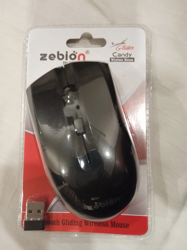 Rs-349 Wirless Mouse - Black