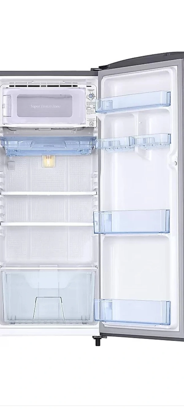 Samsung 192 L 2 Star Direct Cool Single Door Refrigerator - Grey Silver