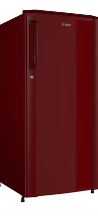 Haier 190 L 2 Star Direct-Cool Single Door Refrigerator - Burgundy Red