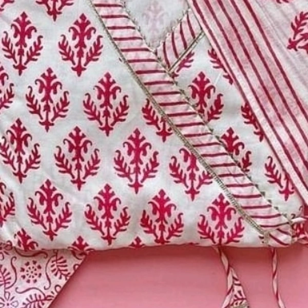 COTTON KURTI MULMUL Dupatta Plazzos - 31152247, S