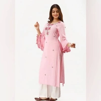 Fabulous Rayan Kurta Set Pink With Palazzo - 18808893, L